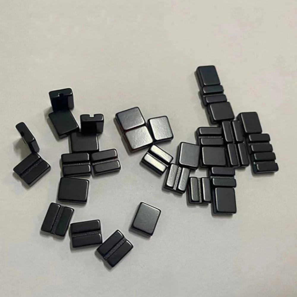 Customized Black Epoxy Resin NdFeB Barrel-Plated Epoxy Magnetic Steel Magnetic Material