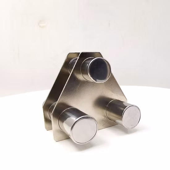 Industrieller magnetischer Kartuschenfiltertrichter mit Magneten für den Grill