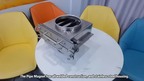 Starker magnetischer Schubladen-Rohrleitungs-Magnetabscheider